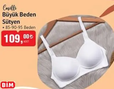 CASİLLİ BÜYÜK BEDEN SÜTYEN CASİLLİ BÜYÜK BEDEN SÜTYEN